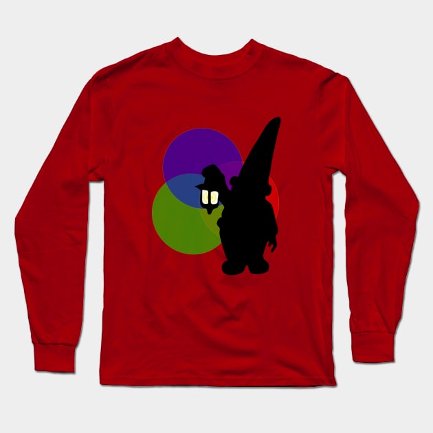 Gnome Lantern Long Sleeve T-Shirt by Astrablink7
